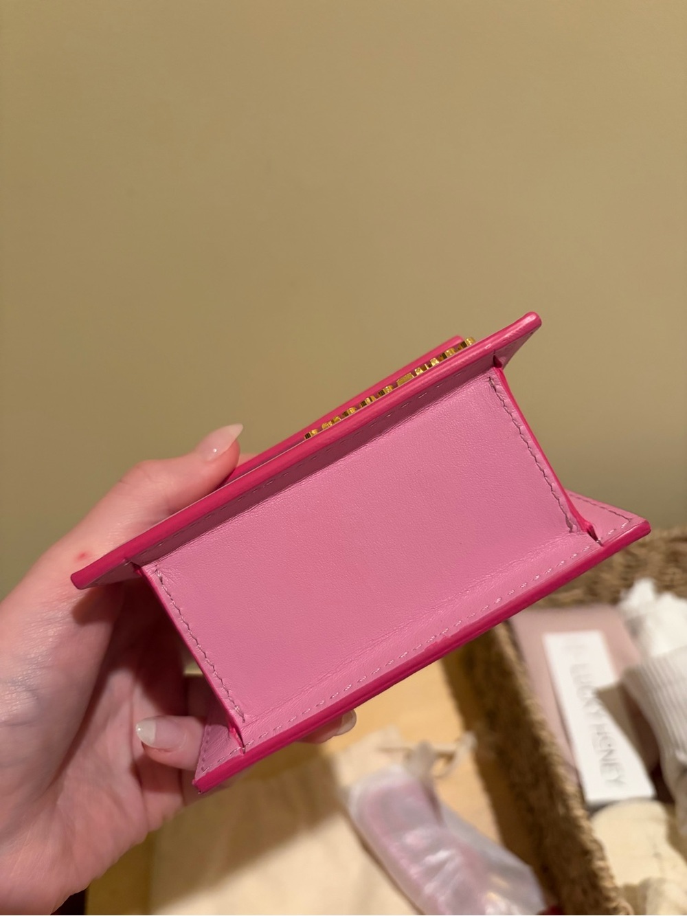 Jacquemus Le Chiquito Mini Bag in Light Pink - Picture 8 of 11